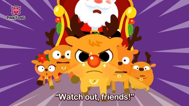 Олени Санты | Рождественские песни | Песни Pinkfong для детей