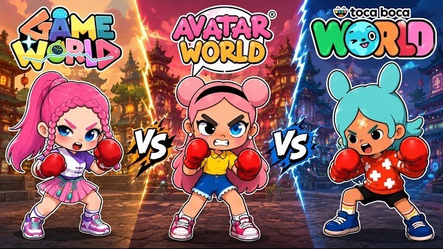 AVATAR WORLD PAZU 🆚 ТОКА БОКА WORLD 🆚 GAME WORLD 😱🔥 | КТО ЛУЧШЕ?