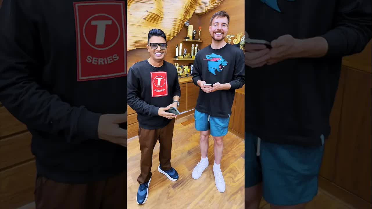 Я Убедил T-Series Подписаться На Меня (Мистер Бист | Mr. Beast | Mr.Beast)