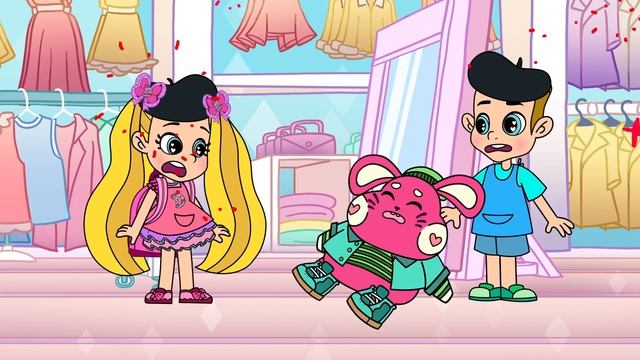 Diana and Roma sew new clothes for Bunny