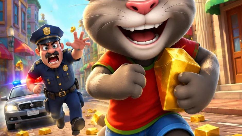 Том бег за золотом  игра игры мультики.