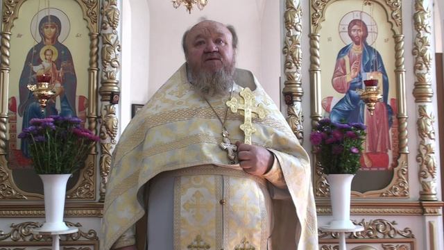 26.08.2026 г. Проповедь протоиерея Сергия Чибисова Свято-Митрофановский храм село Верхний Мамон.