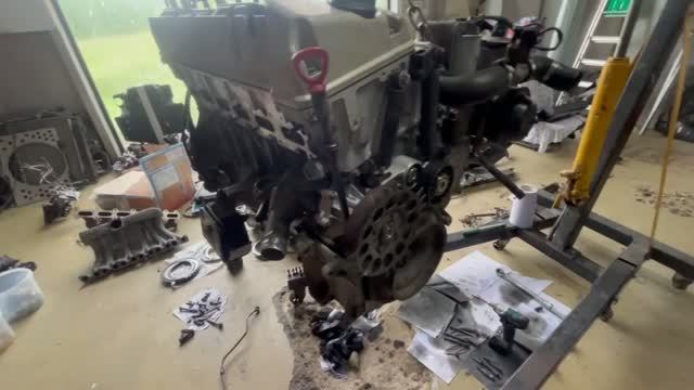 Контрактный ОМ606 почти готов к установке  на Гелик (видео @art-shel Garage)