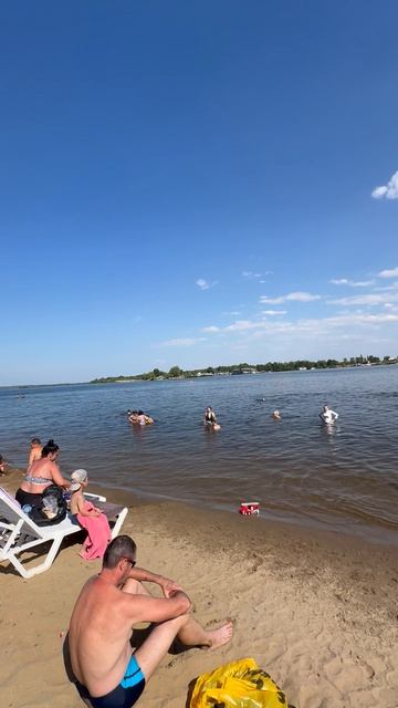 Пляж в черте города хороший отдых хорошо сделали спасибо большое за это 🏖️