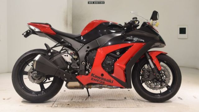 Видео запуска на аукционе Kawasaki ZX10R 2014