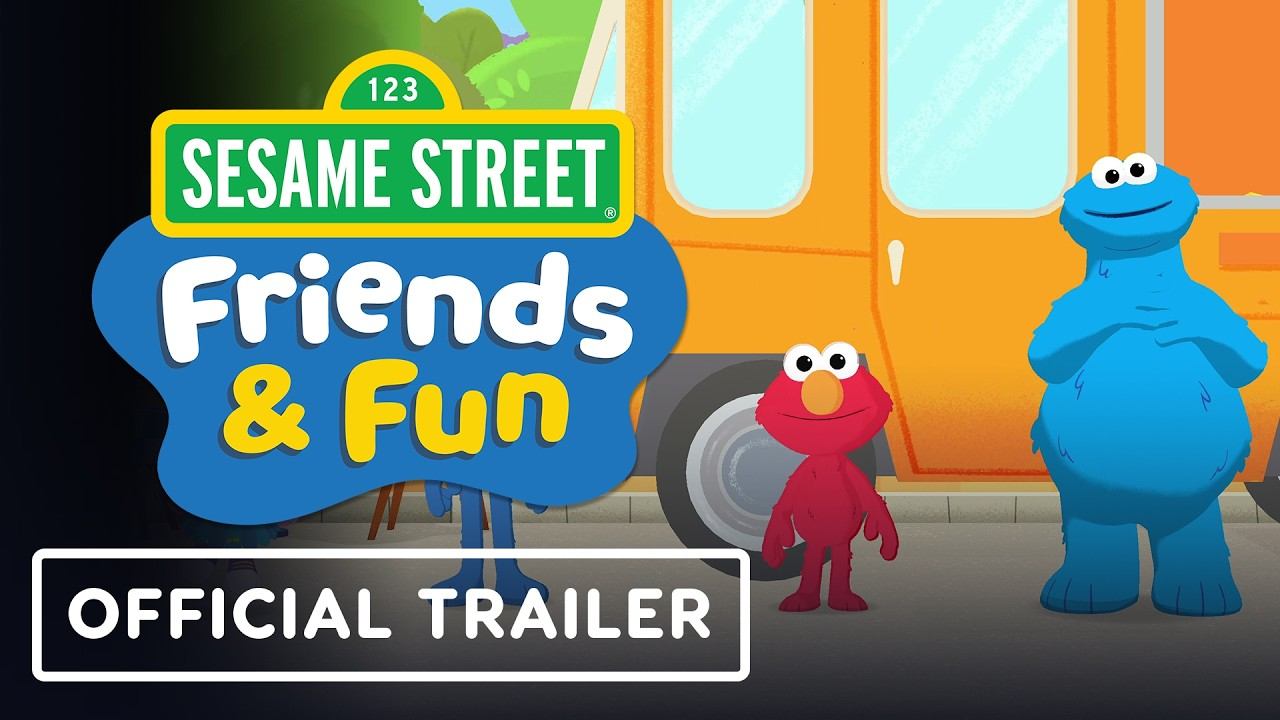 Sesame Street: Friends & Fun - Official Gameplay Release Date Trailer