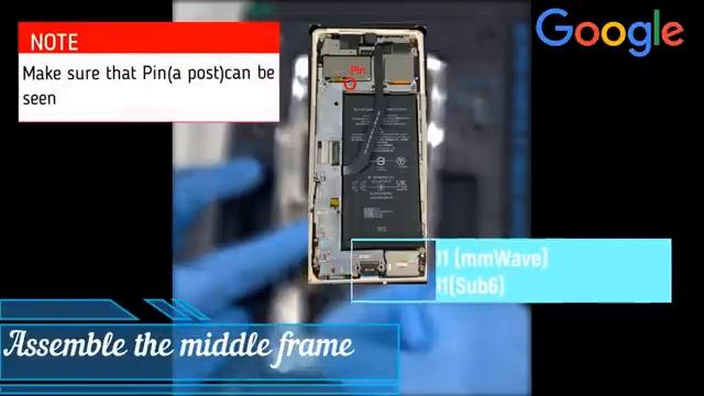 Pixel 6 Pro Assembly Video Leak