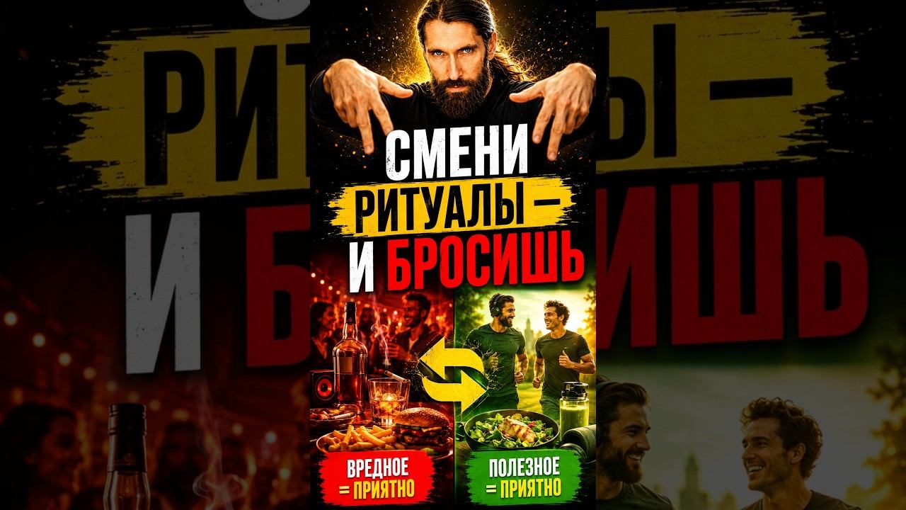 Как бросить курить и пить без силы воли и срывов?  #здоровье #вреднаяпривычка  #зож