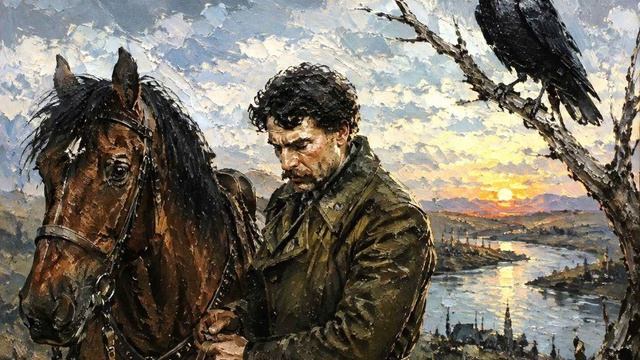 Старый ворон, чёрный братушка...