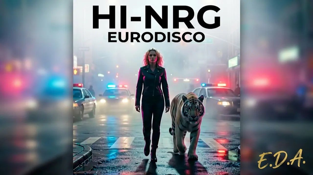 Flame - Fast Euro-Disco & Hi-NRG (80s Music Video Aesthetics)