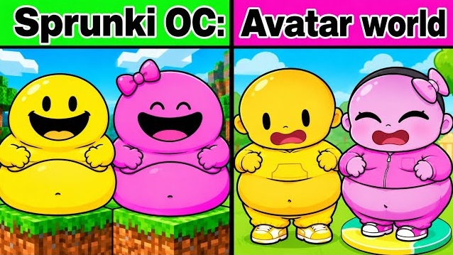 СПРУНКИ ОС: ОЖИРЕНИЕ 🆚 ЛОВИТИ 😱🔥 | МАЙНКРАФТ В AVATAR WORLD