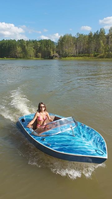 Водометная лодка Дениса Палатова
