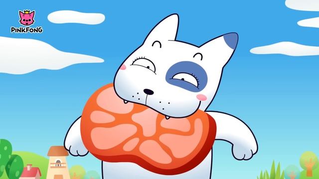 Жадная собака  Басни Эзопа  Истории PINKFONG для детей