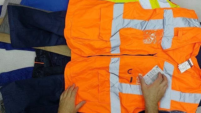 45820 Рабочая одежда мужская новая, 2пак, Lavoro, секонд (cream) оптом