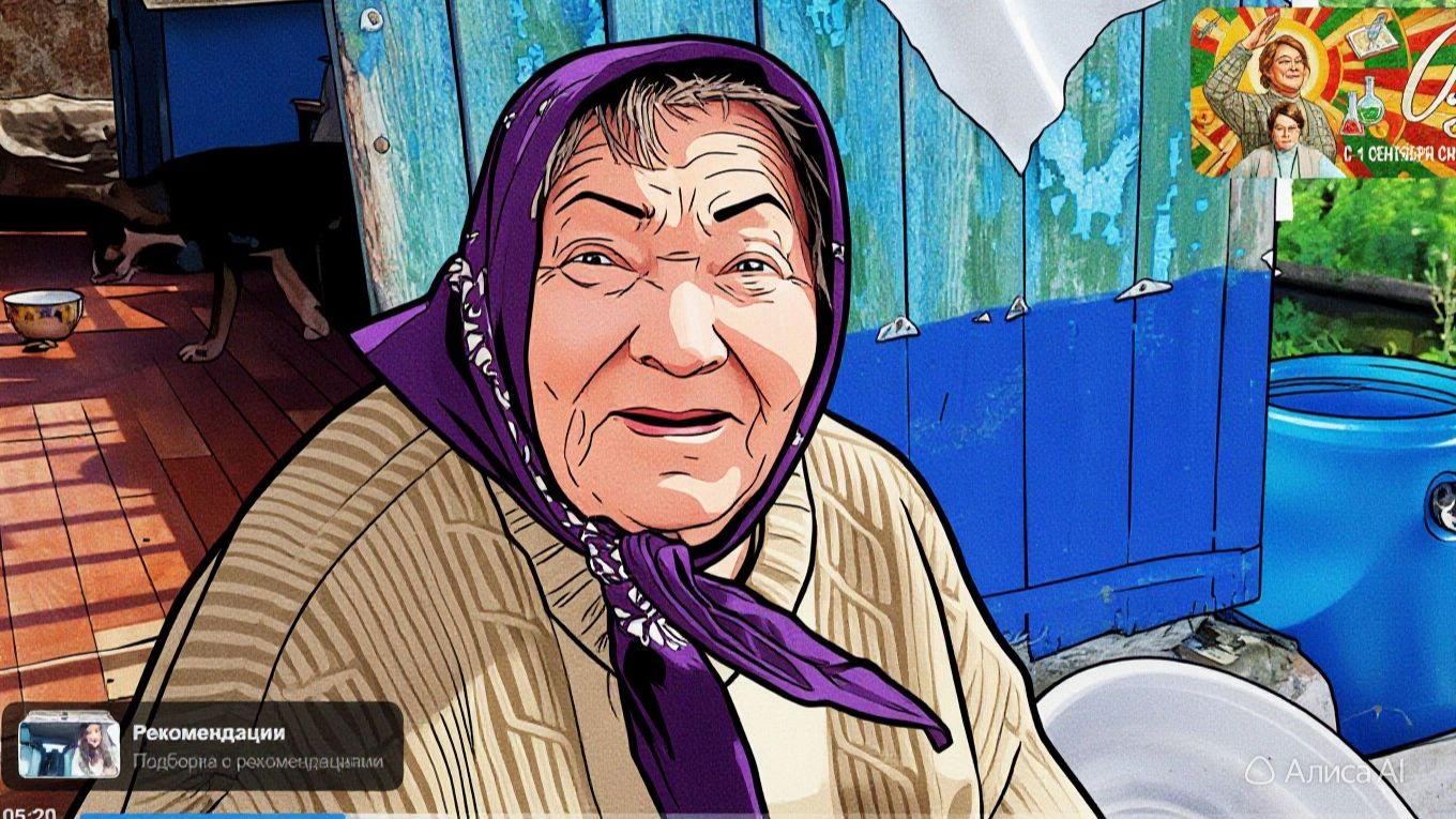В ГОСТЯХ У ЗОЛОТУШКЕ . А ВОЛОДЯ ( МАЛНЬКИЙ ) ПОБОКУ.