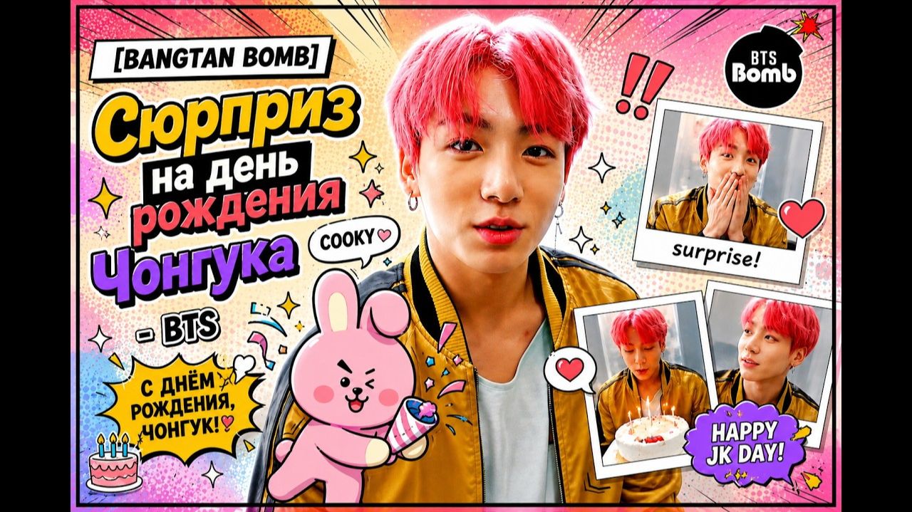 [BANGTAN BOMB] Сюрприз на день рождения Чонгука - BTS  2018