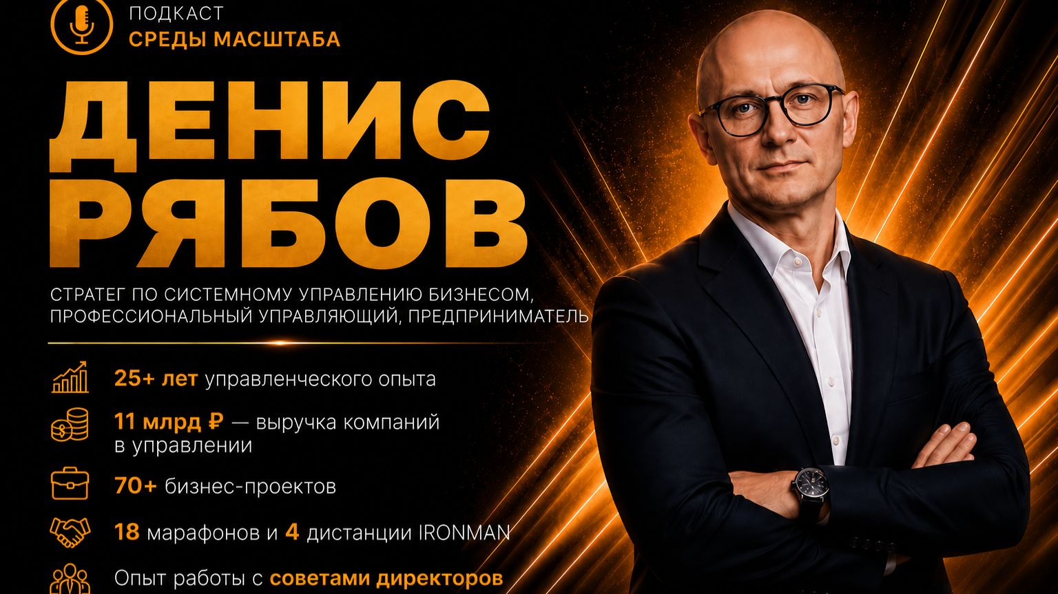 Как масштабировать бизнес и выйти собственнику из операционки? — Денис Рябов | СРЕДА МАСШТАБА