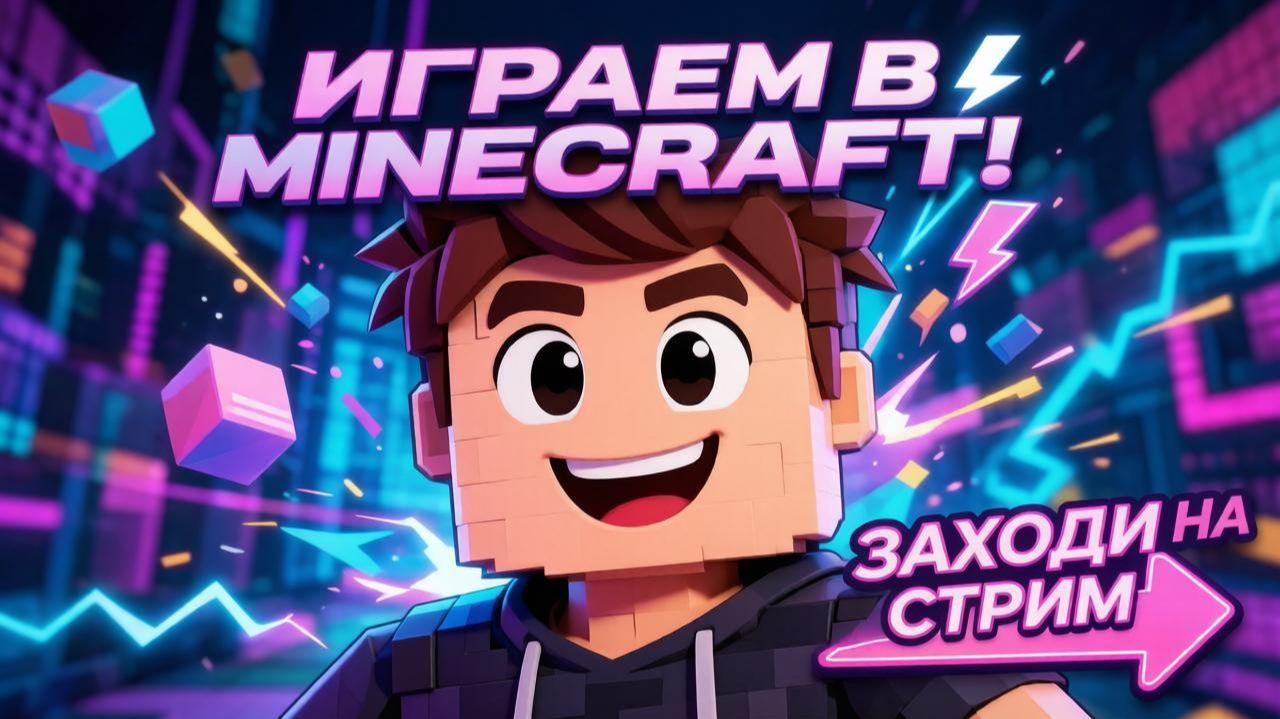 🤩ПО СЛЕДАМ ГРИФЕРА! Классическое выживание! + ВАЙБ🤠 !СЕРВЕР
