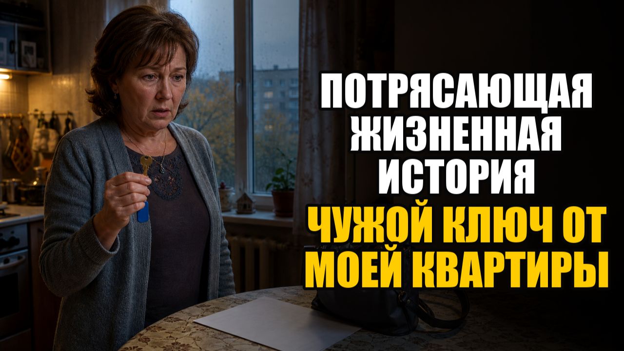 ПОТРЯСАЮЩАЯ ЖИЗНЕННАЯ ИСТОРИЯ чужой ключ открыл мою квартиру