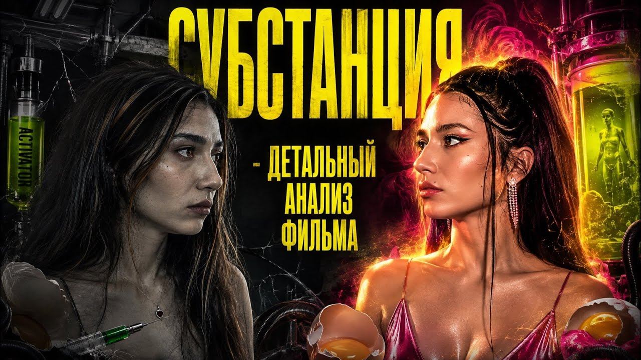 АНАЛИЗ фильма СУБСТАНЦИЯ 2024г.