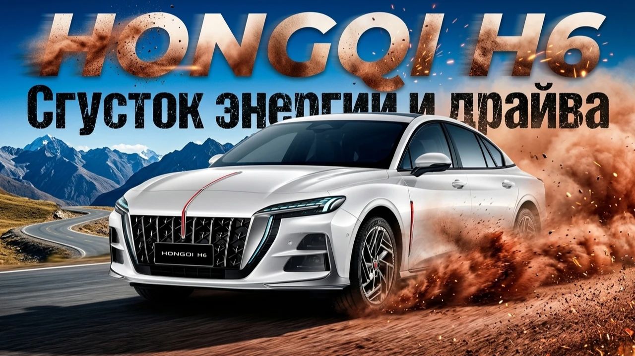 Дарующий эмоции драйва: HONGQI H6