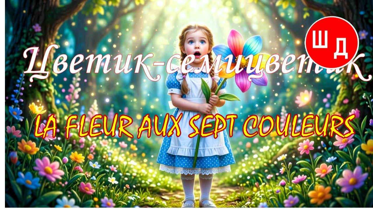 ЦВЕТИК-СЕМИЦВЕТИК. LA FLEUR AUX SEPT COULEURS. Для Вас. Рекомендую. Новинка.