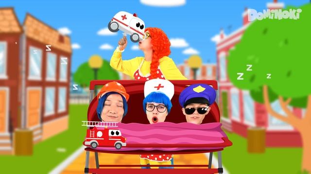 Машинки С Мигалками 🚒🚑🚓 | Детские Мультики Про Транспорт И Машинки | Dominoki