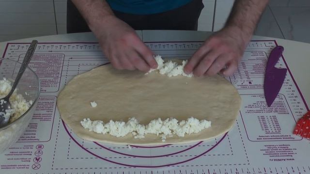 Хачапури по-аджарски! Сырные бортики!