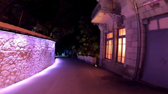 Лазерное шоу в Алупке