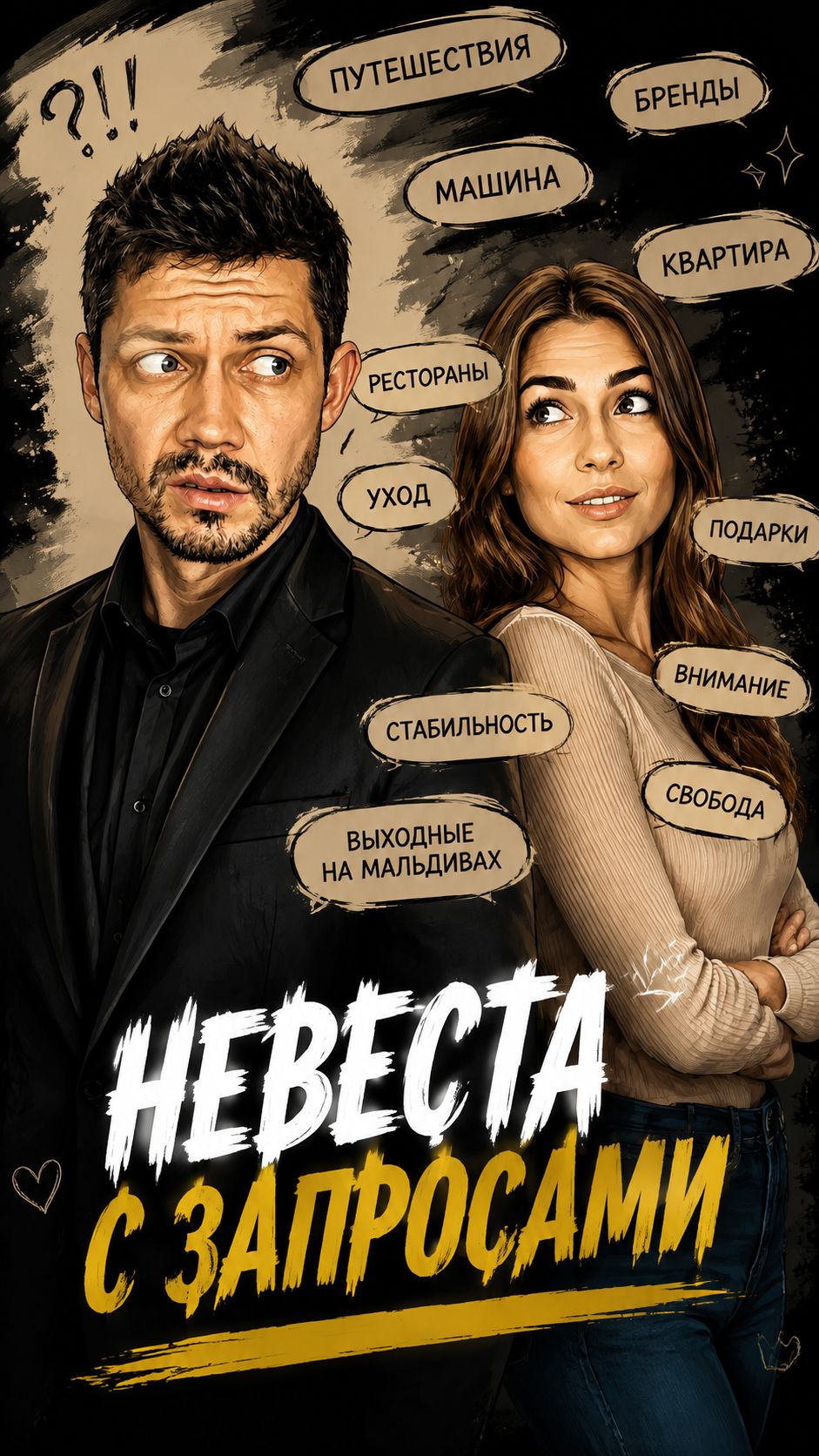 НЕВЕСТА С ЗАПРОСАМИ #чёрнаякнига #blackbook #чернаякнига  #щепоткапозитива #game #twitch #letsplay