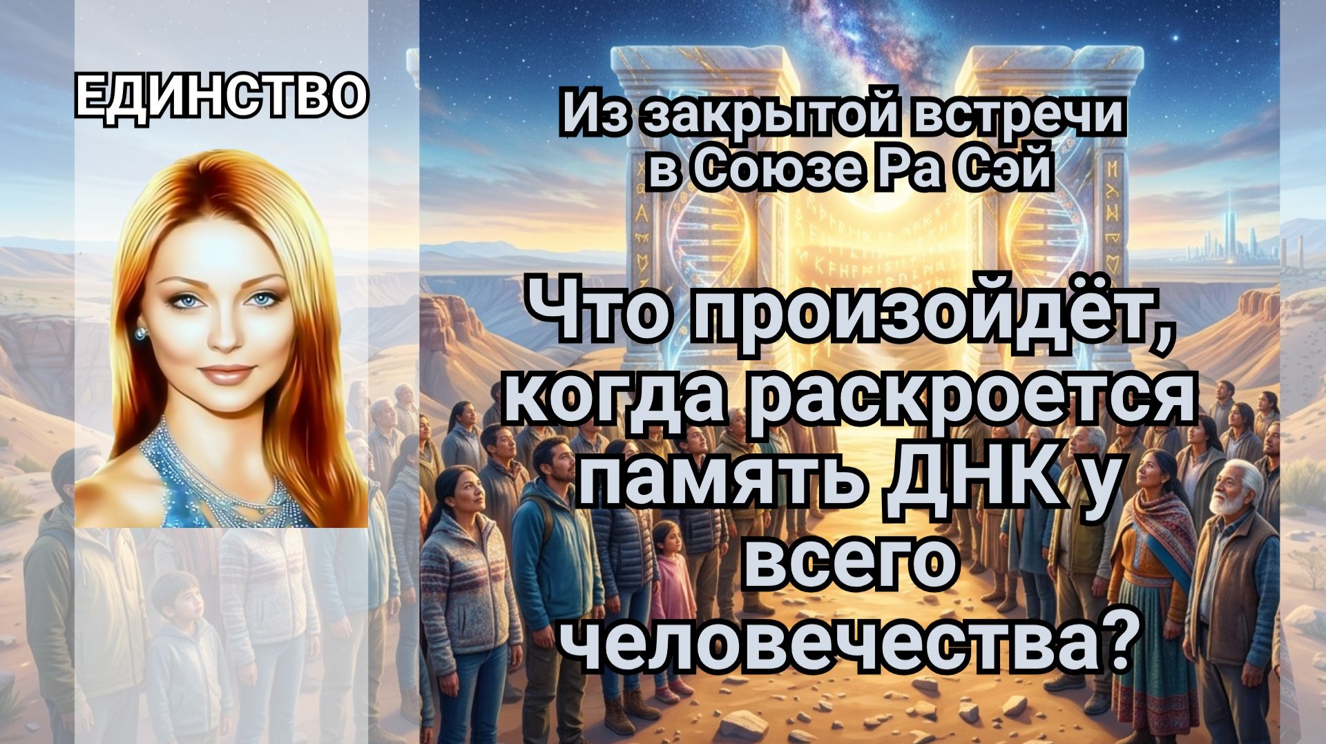 Что произойдёт, когда раскроется память ДНК у всего человечества?