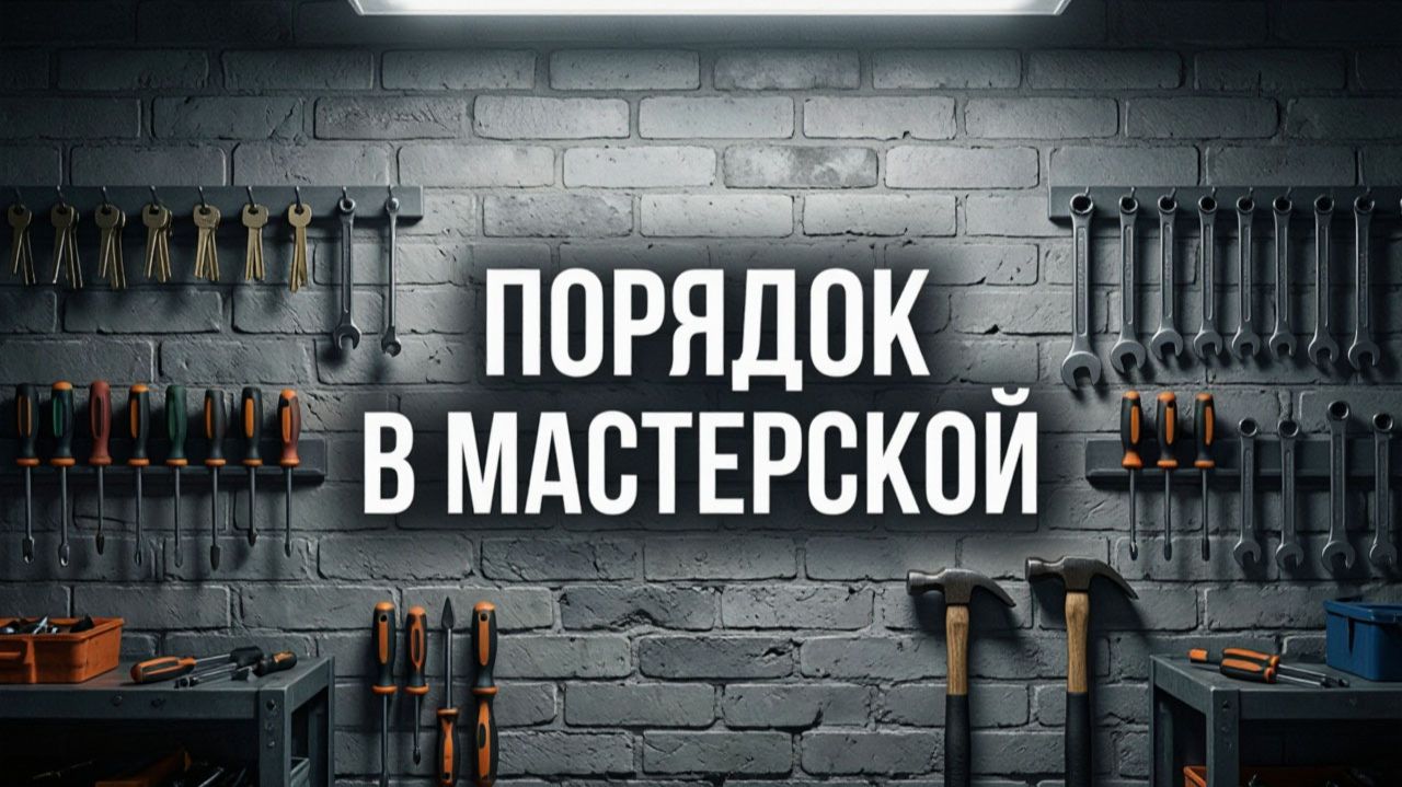ИДЕИ ДЛЯ НАВЕДЕНИЯ ПОРЯДКА В МАСТЕРСКОЙ🔥
