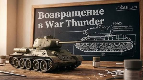Возвращение в War Thunder  (ЧИТАЮ ЧАТ)