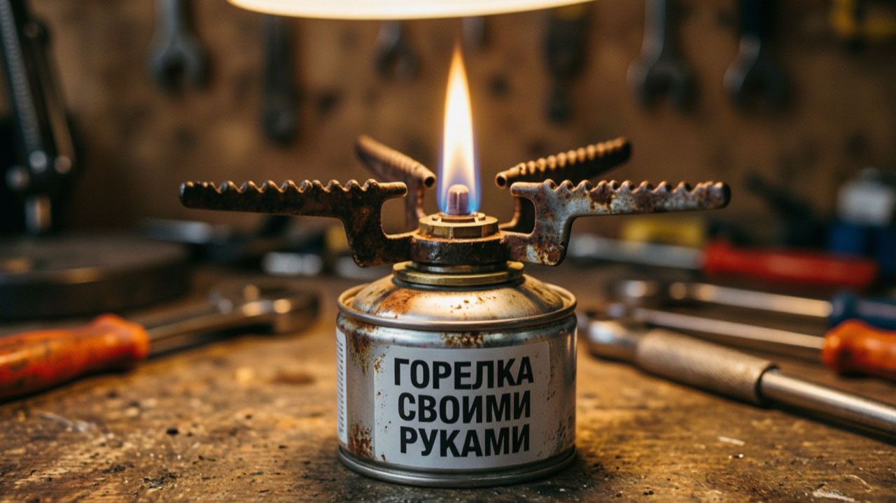 МИНИ ГОРЕЛКА СВОИМИ РУКАМИ 🔥