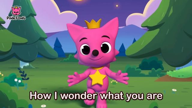 Мерцай мерцай звёздочка  Пой и танцуй!  Детские стишки  Песни PINKFONG для детей
