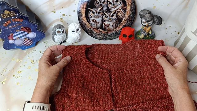 🦉Влог.Вязальные успехи или неуспехи 😊.Новая пряжа,спицы.