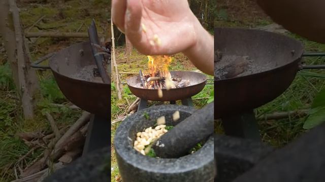 Салат из лесной пасты ASMR