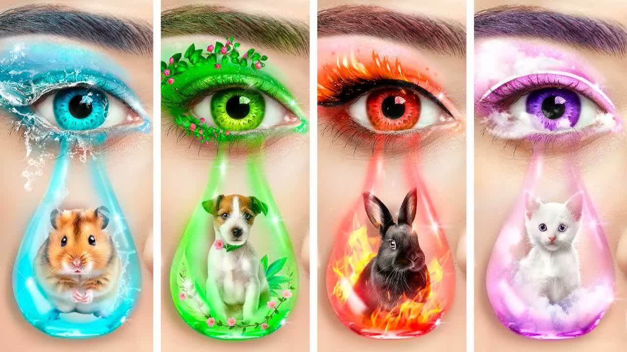 Я спасла животных из тюрьмы! Огонь, Вода, Земля и Воздух!(1)