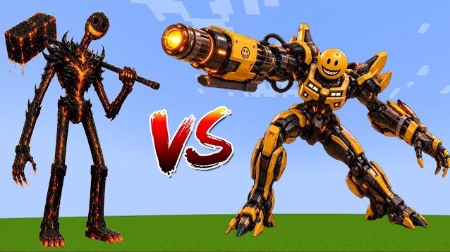 ЛАВА ВЕРИТИ ПРОТИВ БАМБЛБИ ВЕРИТИ В МАЙНКРАФТЕ Bumblebee verity VS Lava verity