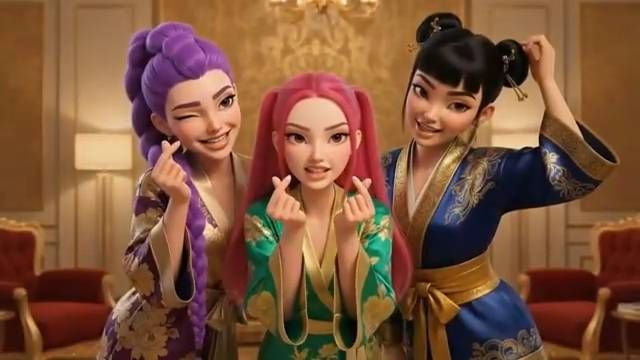KPop Demon Hunters лучшие моменты