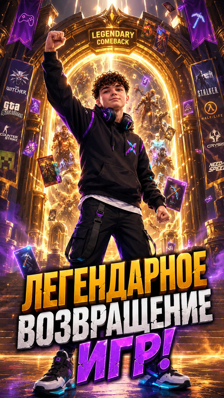 Легендарное возвращение игр!