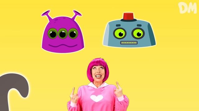 Где моя голова? | Учим части тела для детей | Развивающие мультики для малышей | Dominoki