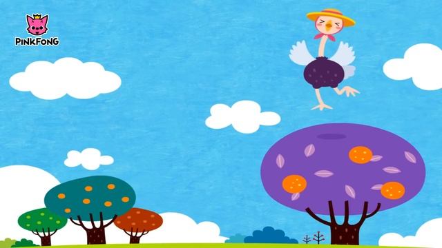 О  Страус  Песни про алфавит ABC  Фонетика  Песни PINKFONG для детей