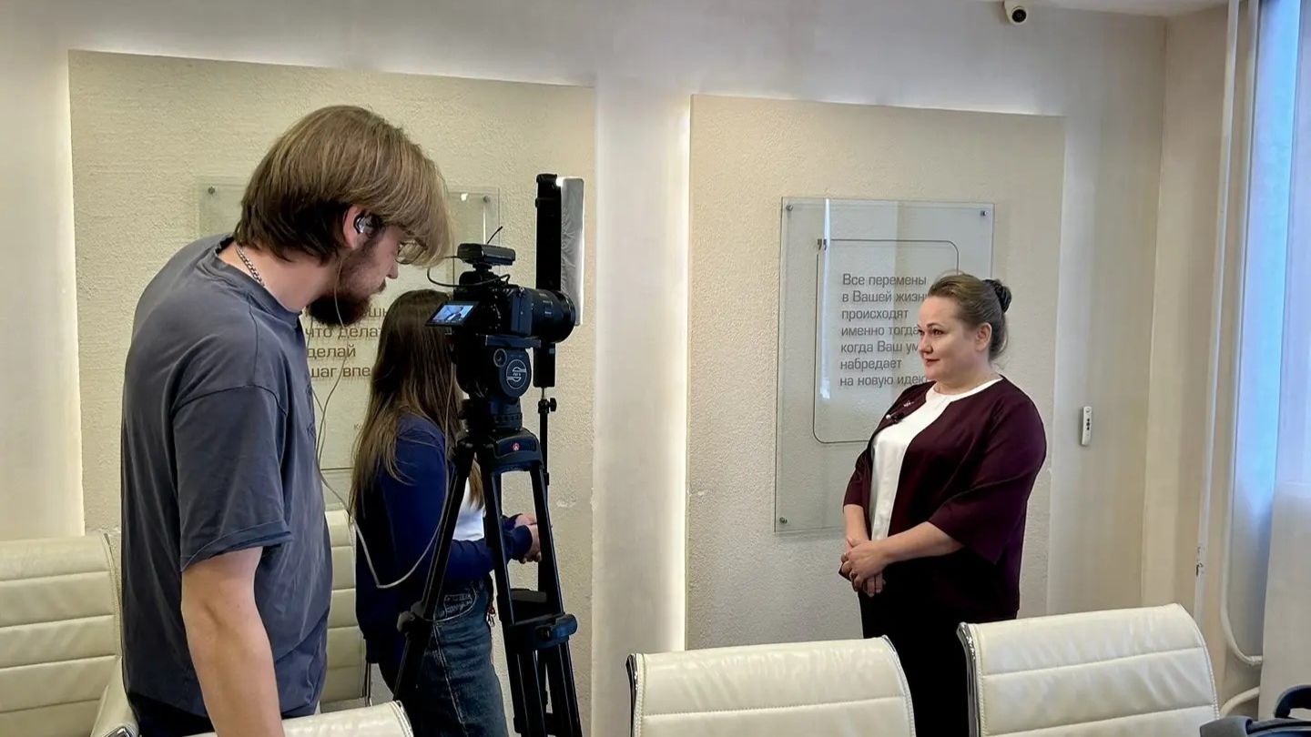 Ирина Зубова в вечерних новостях телеканала Прима