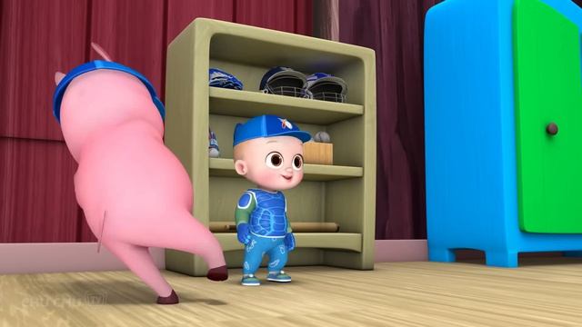 Этот маленький поросенок - 3D потешки и детские песни ChuChu TV #babytaku