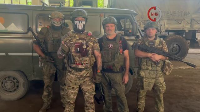 Бойцы 27-го артелерийского полка и батареи артелерийской разведки передали слова благодарности волон