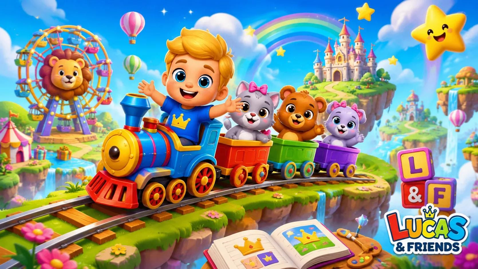Лукас и друзья развивающие игры для детей.