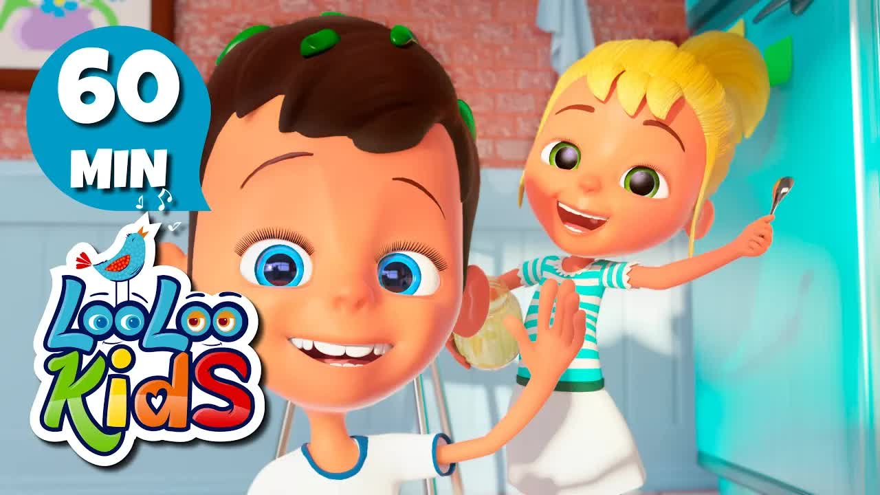 Джек и Джилл - S1EP97 Веселье и игры MIX - Песни LooLoo Kids для детей