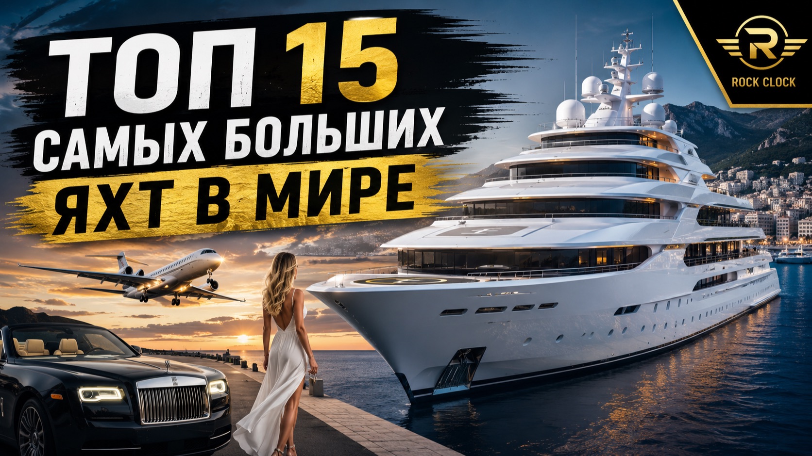 ТОП 15 самых больших яхт в мире