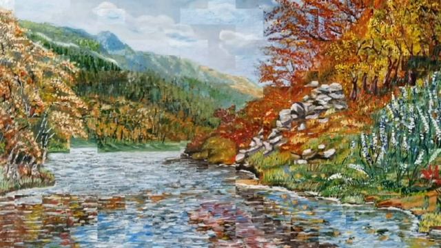 Картина маслом, пейзаж